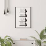 4 Quls Islamic Wall Art, Muslim Home Decor