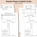 Ramadan Planner Black