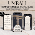 Umrah Planner And Dua Cards