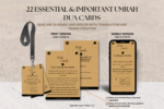 Umrah Complete Travel Guide, Dua Cards, Mobile Itinerary & Planner, Digital Printable Download, Islamic Flash Cards, Supplications Reminders - Image 2