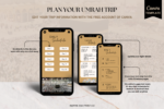 Umrah Complete Travel Guide, Dua Cards, Mobile Itinerary & Planner, Digital Printable Download, Islamic Flash Cards, Supplications Reminders - Image 6
