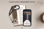 Umrah Complete Travel Guide, Dua Cards, Mobile Itinerary & Planner, Digital Printable Download, Beige Design, Islamic Flash Cards - Image 11